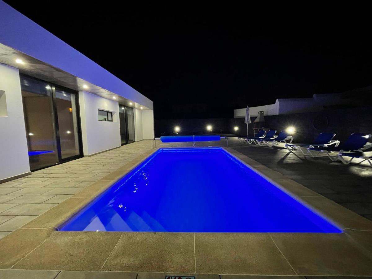 Eslanzarote Eco Villa Tony, Heated Pool, Jacuzzi, Sat Tv, Super Wifi La Costa 외부 사진