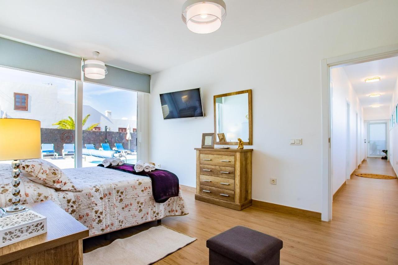 Eslanzarote Eco Villa Tony, Heated Pool, Jacuzzi, Sat Tv, Super Wifi La Costa 외부 사진