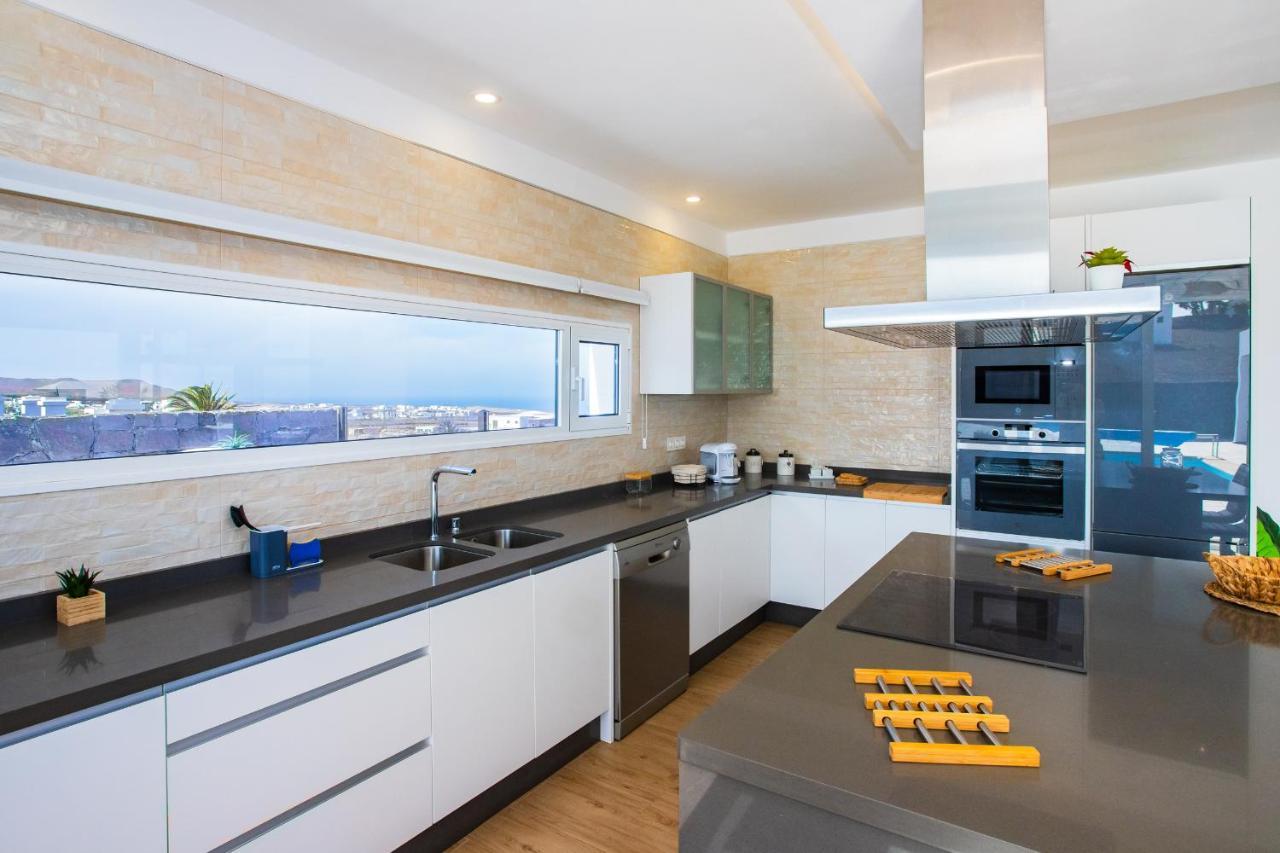 Eslanzarote Eco Villa Tony, Heated Pool, Jacuzzi, Sat Tv, Super Wifi La Costa 외부 사진