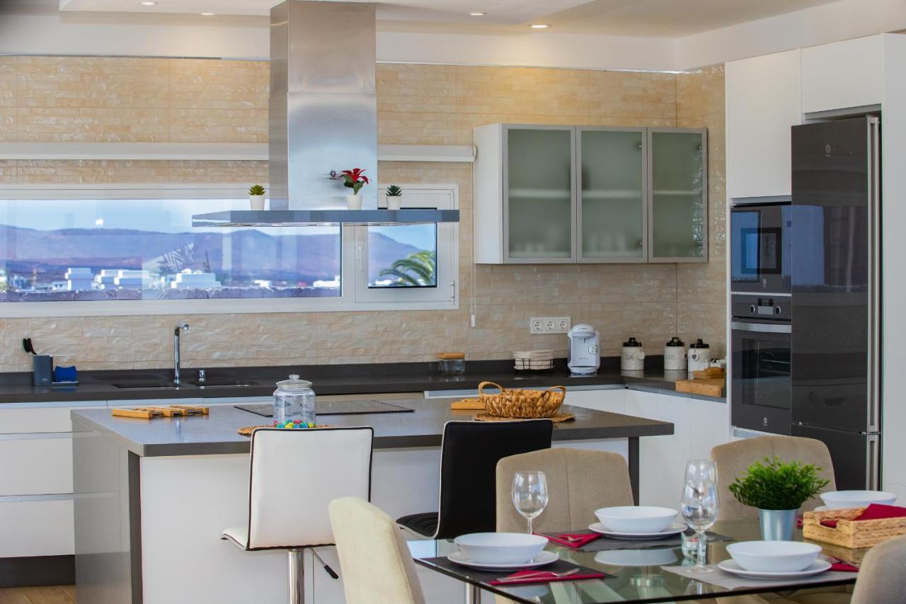 Eslanzarote Eco Villa Tony, Heated Pool, Jacuzzi, Sat Tv, Super Wifi La Costa 외부 사진