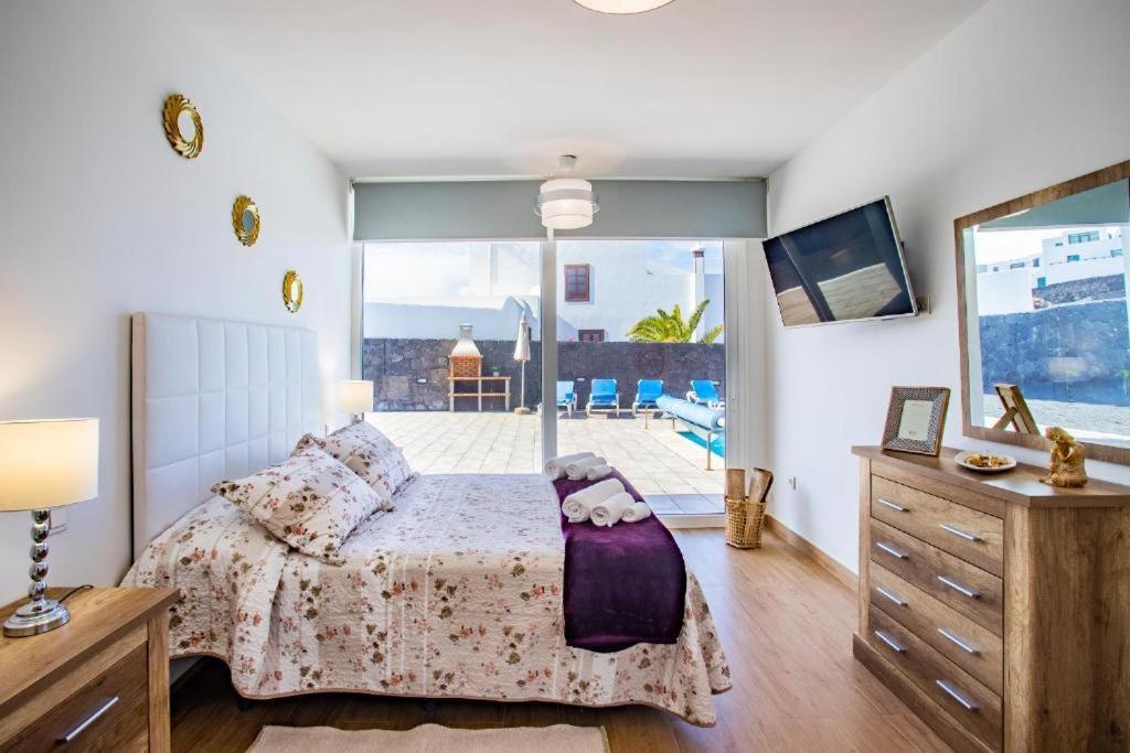 Eslanzarote Eco Villa Tony, Heated Pool, Jacuzzi, Sat Tv, Super Wifi La Costa 외부 사진